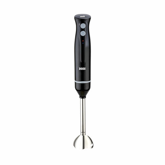 BOSS Zest Cordless Hand Blender | 150-Watts | Black | - Infinia Home and Kitchen