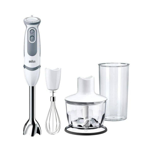 MultiQuick 5 Hand Blender |1000W | Stainless Steel | Lightweight | White |