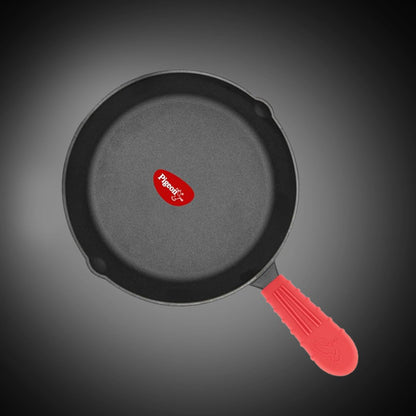 Pigeon Imperi Cast Iron Fry Pan |  Pre-Seasoned | Naturally Non-stick | 100% Healthy & Toxin-Free |