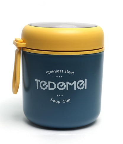Tedemei Stainless Steel Insulated Lunch Box | Microwave Heating | Blue |