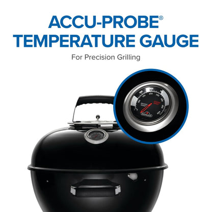 Napoleon Charcoal Kettle Grill | Black | BBQ | Temperature Control |
