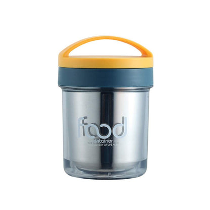 LUCIY Lunchbox | 304 Stainless Steel | Dark Blue | Insulated Soup Cup | Sealed Lunch Box |