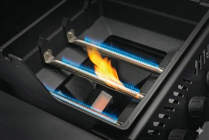 Napoleon Freestyle | Infrared Side Burner | FP365DSIBPK | 3 Burner | Black | Cast Iron Grids & Storage Door