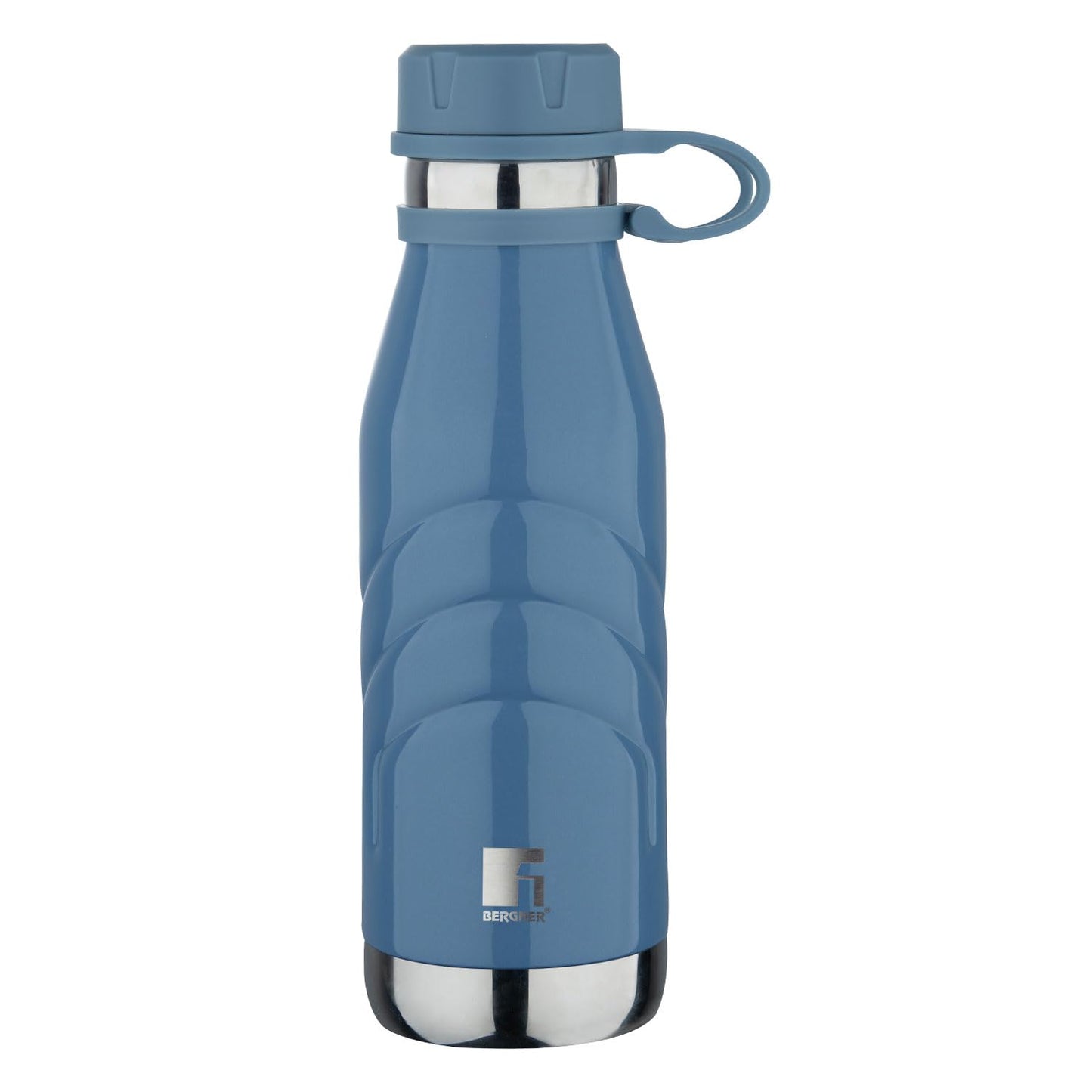 Bergner Walking Thermo Steel Bottle | Blue | Leak Proof | 500ml |