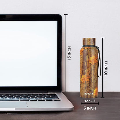 Borosil Hydra Trek Stainless Steel Water Bottle | 700ml | Mapple |
