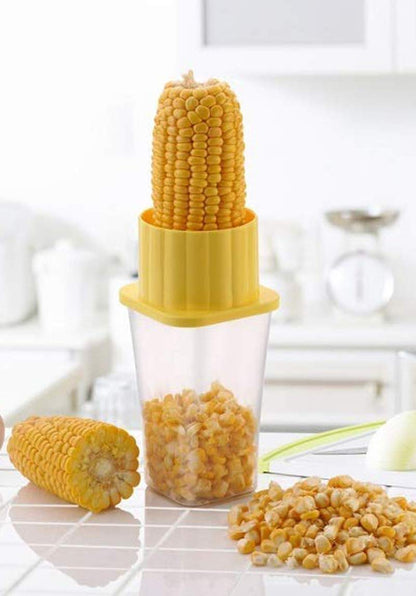 Plastic Corn Stripper | Corn Seeds Remover |  Unbreakable | Yellow |