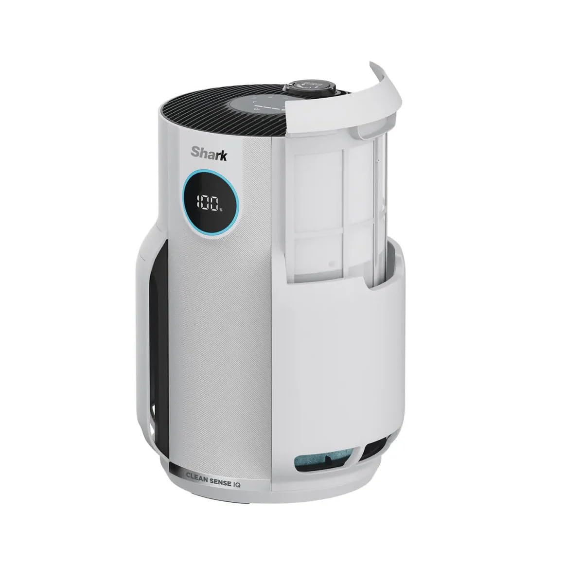 Shark Air Purifier for Home & Bedroom | Silent LED Display | White | 5 Years of Filter Life |