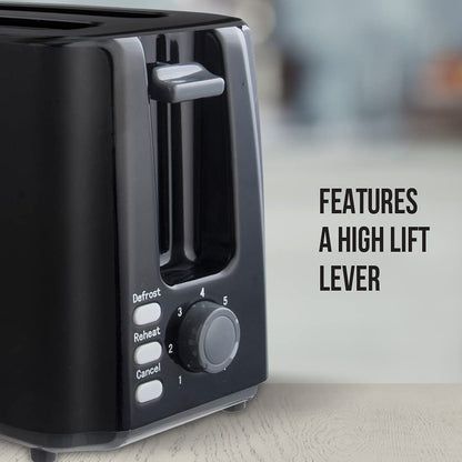 Havells Crisp Plus Pop-Up Toaster | 2 Slices | 750 Watts | 7 Heat Settings |