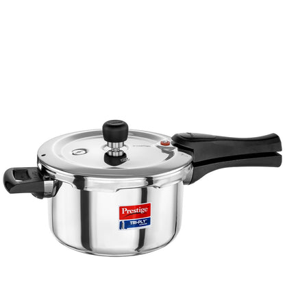 Prestige Triply Svach Pressure Cooker | 3 Litre | ISI Certified | 5 Years Warranty |