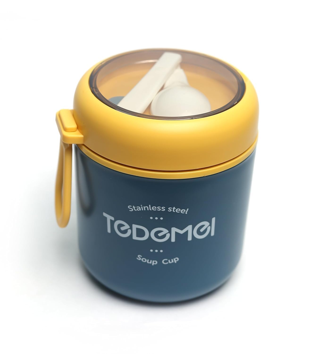 Tedemei Stainless Steel Insulated Lunch Box | Microwave Heating | Blue |