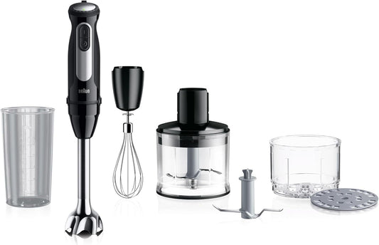 Braun MultiQuick 5 Pro Hand Blender | 1000W | White | Stainless steal| Lightweight