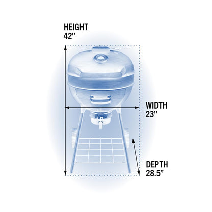 Napoleon PRO22 | Charcoal Kettle Grill | 22-Inch | Premium BBQ |