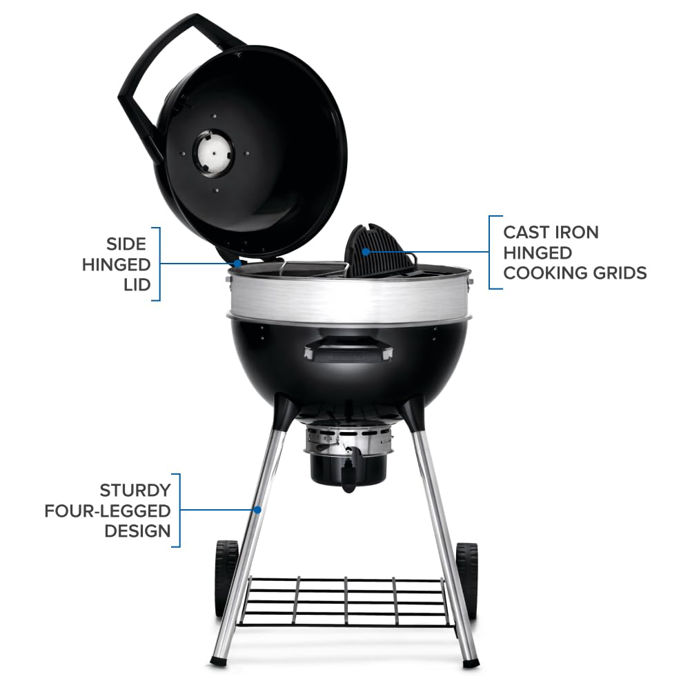 Napoleon PRO22 | Charcoal Kettle Grill | 22-Inch | Premium BBQ |