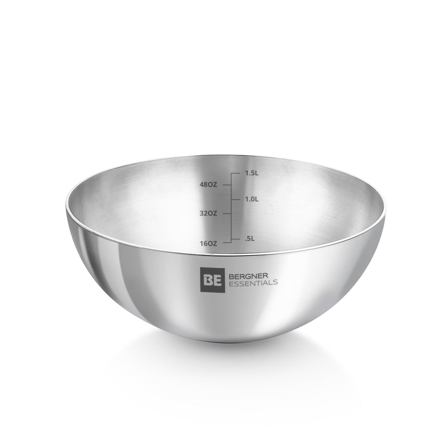 Bergner Argent Stainless Steel Tasra | Less Oil Use | Even Heat Distribution | Easy to Clean |