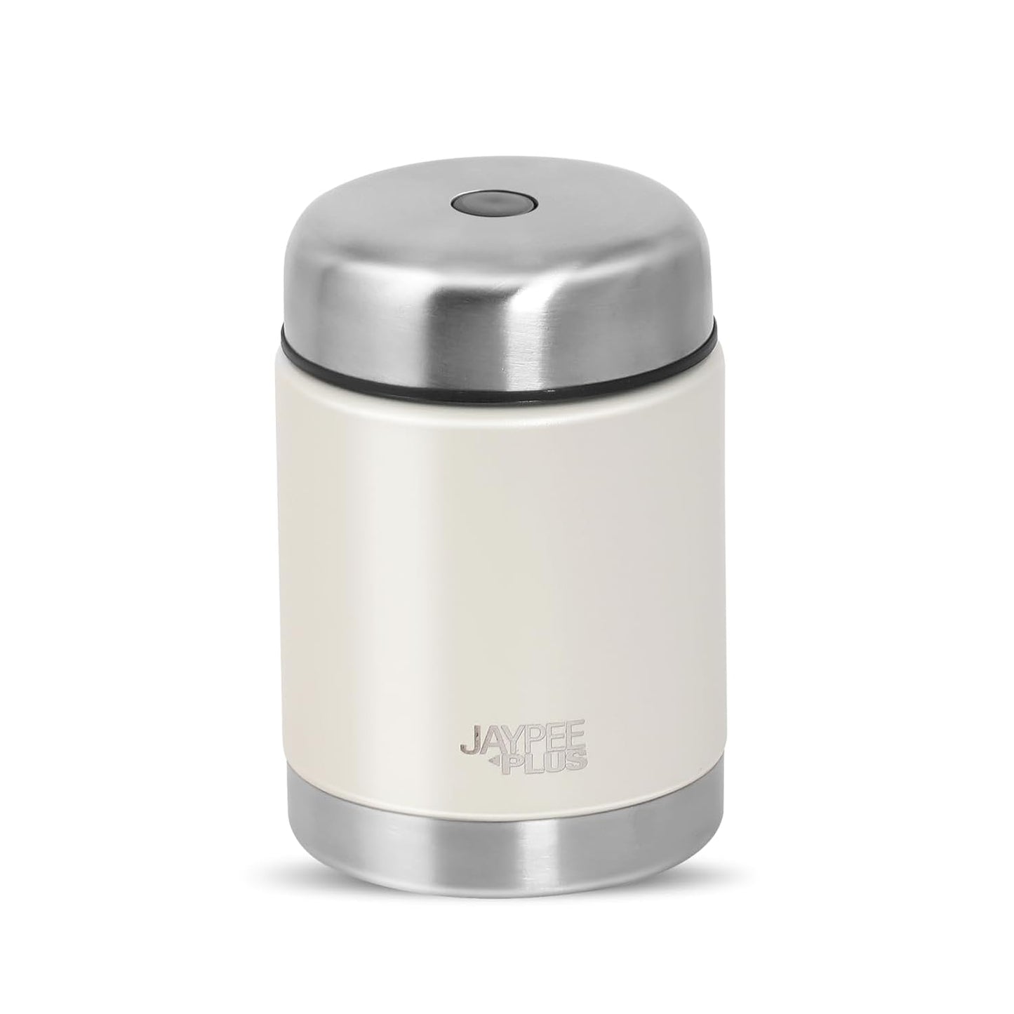 Jaypee Plus Stainless Steel Food Jar | Ivory | Leak Proof | Wide Mouth |