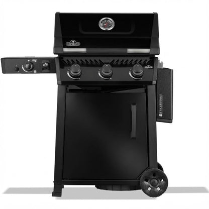 Napoleon Freestyle | Infrared Side Burner | FP365DSIBPK | 3 Burner | Black | Cast Iron Grids & Storage Door
