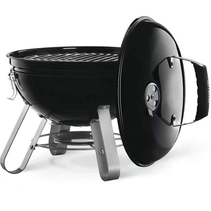 Napoleon Portable Charcoal Grill | Black | 14 Inches