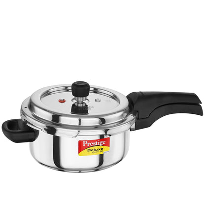 Prestige Deluxe Stainless Steel Alpha Pressure Cooker | 3 Litre | 10 Year Warranty |
