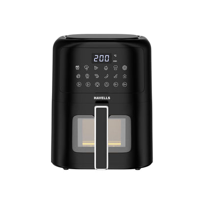 Havells Prolife Vista Digital | Air Fryer 4.2 Ltr | 1350 Watts | See Through Window |