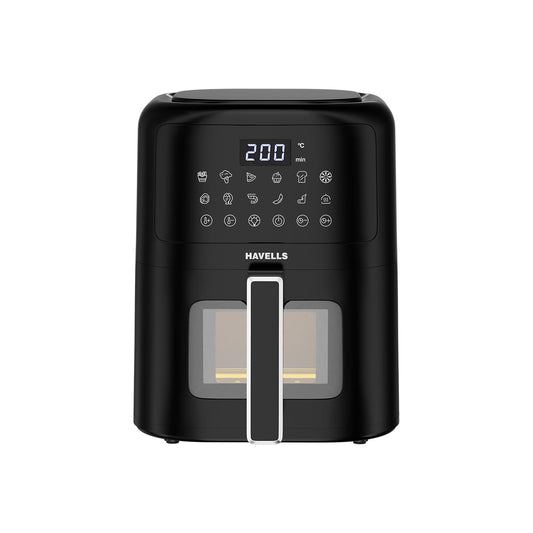 Havells Prolife Vista Digital | Air Fryer 4.2 Ltr | 1350 Watts | See Through Window |