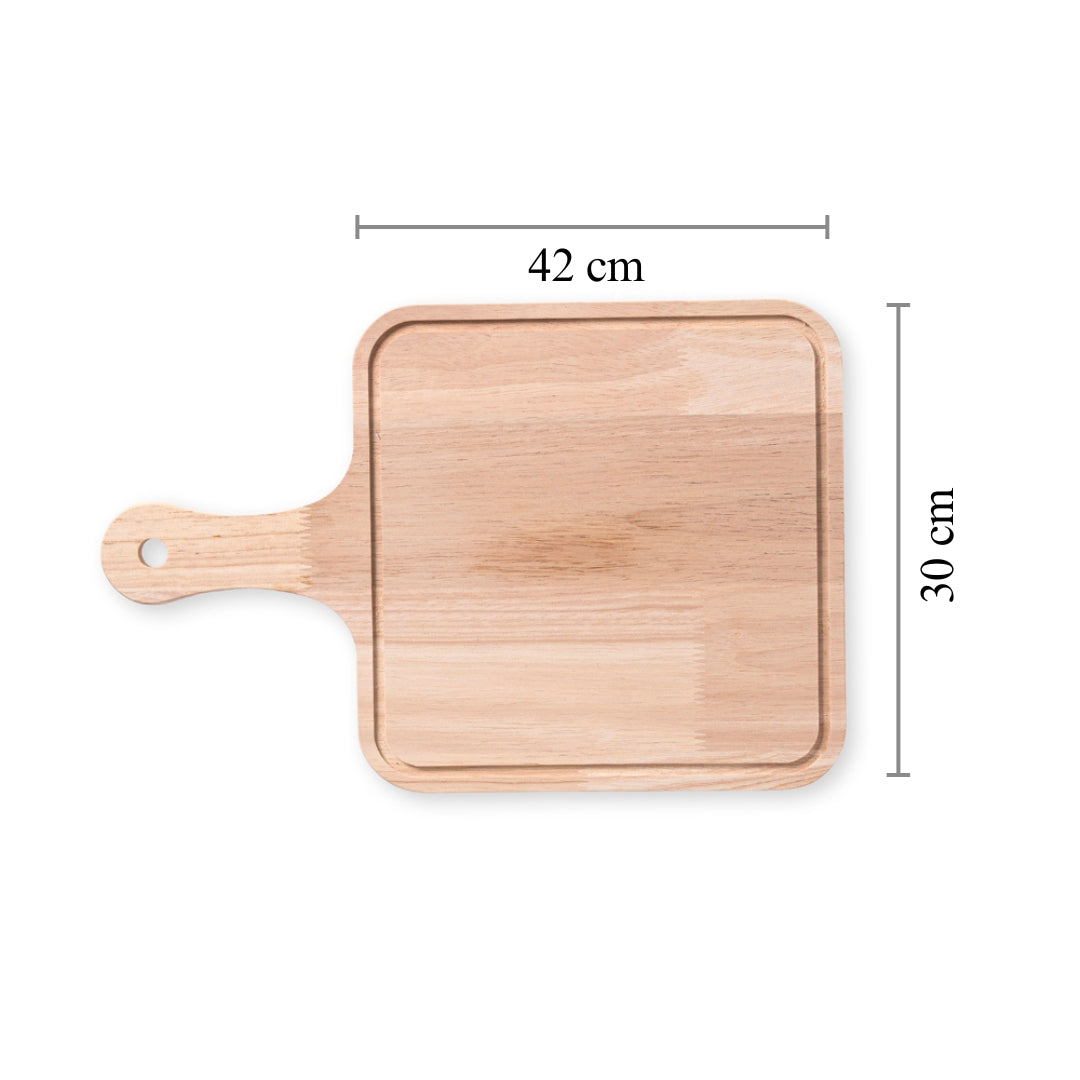 PIZZA WOODEN BOARD [ SQUARE ]