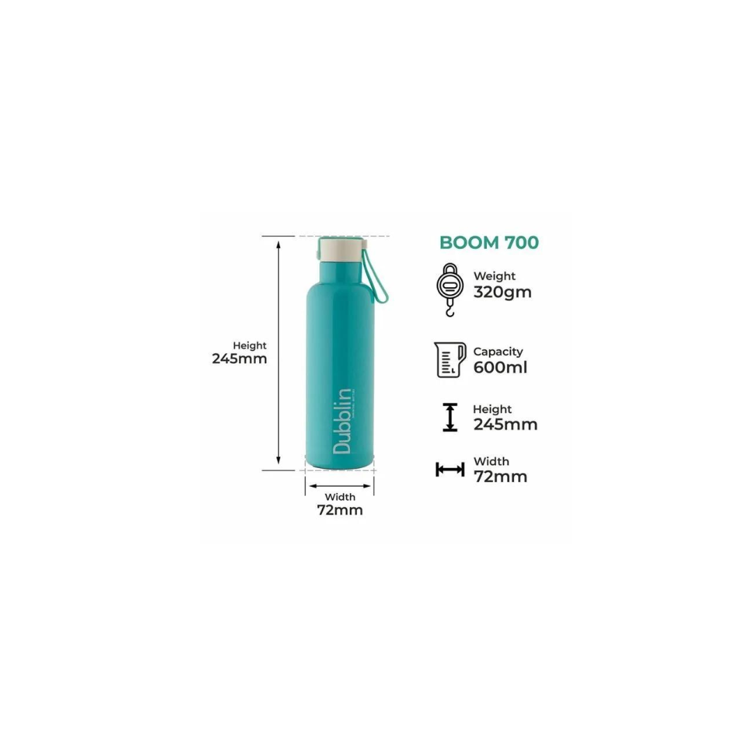 Dubblin Boom Stainless Steel Water Bottle | Green | 700ml |