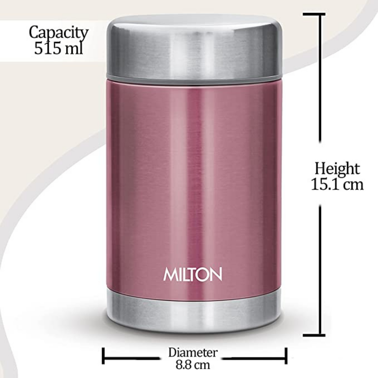 Milton Cruet-550 Thermosteel Soup Flask Hot & Cold