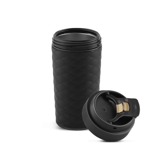 JAYPEE Luxip Sipper Pu Insulated Inner Stainless Steel  | 385ml | Black |