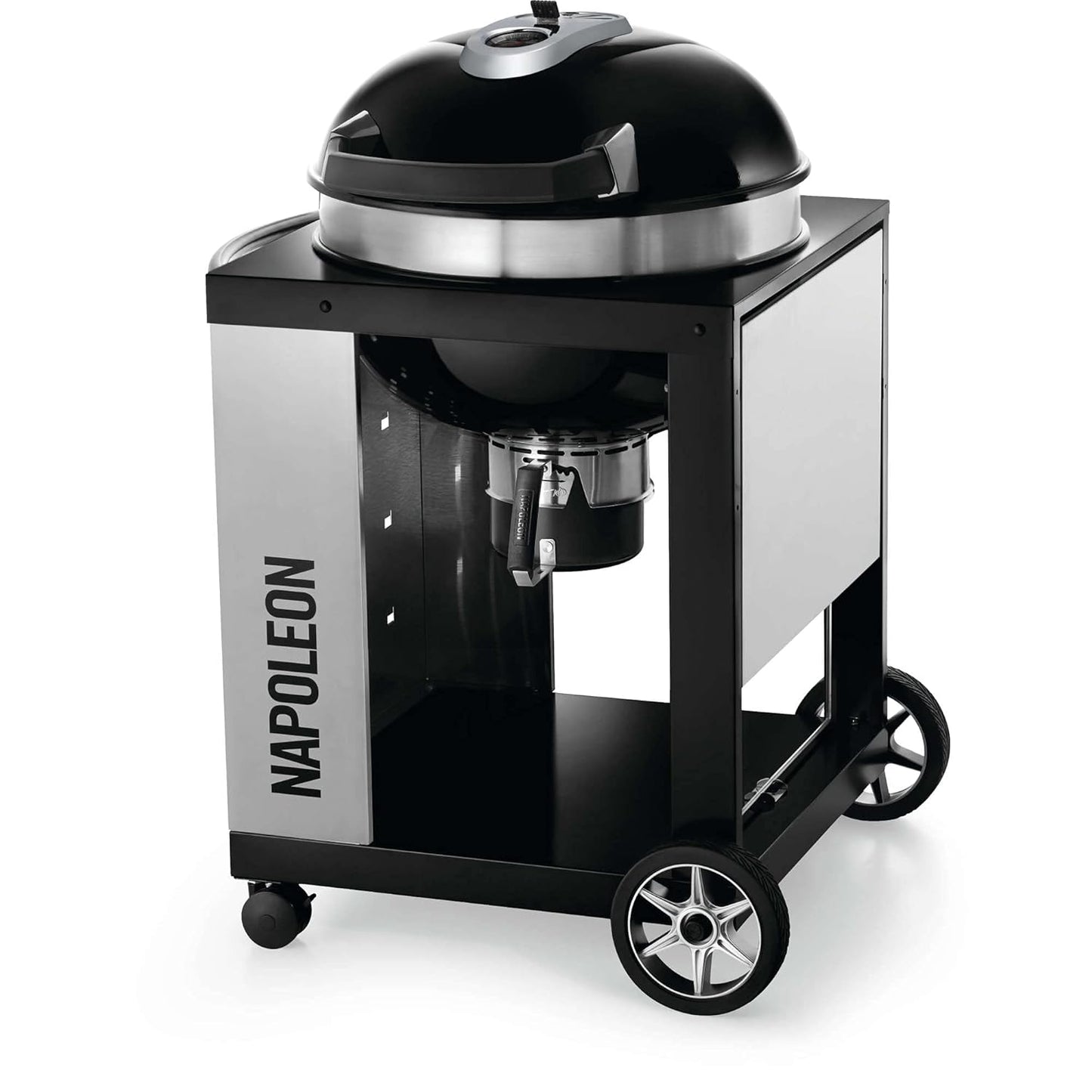 Napoleon Charcoal Grill | Black | 57 cm | Stainless steel