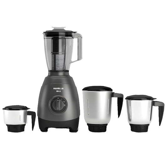 Havells Zello 4 Jar | 750 watt | Mixer Grinder | 1.75Ltr | Polycarbonate Jar with Fruit Filter |