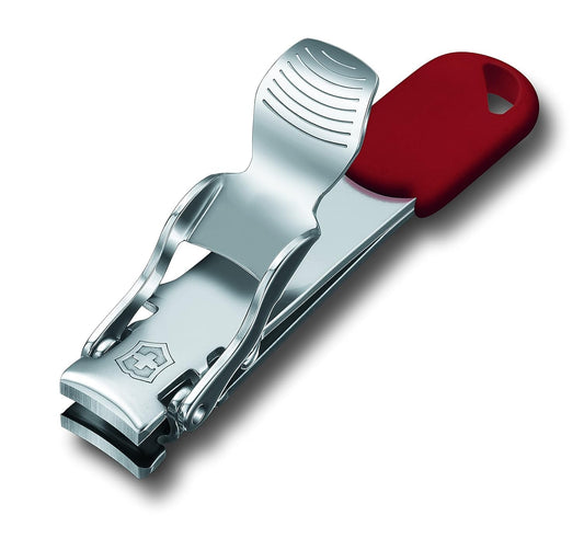 Victorinox Swiss Army Knife | Nail Clipper for Expert Nailcare | On the Go Mini Manicure Tool | Red | 60 mm