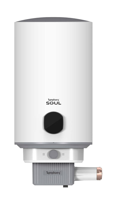 Symphony Soul Geyser with Puropod Filter | Hair Fall Control Geyser | White |