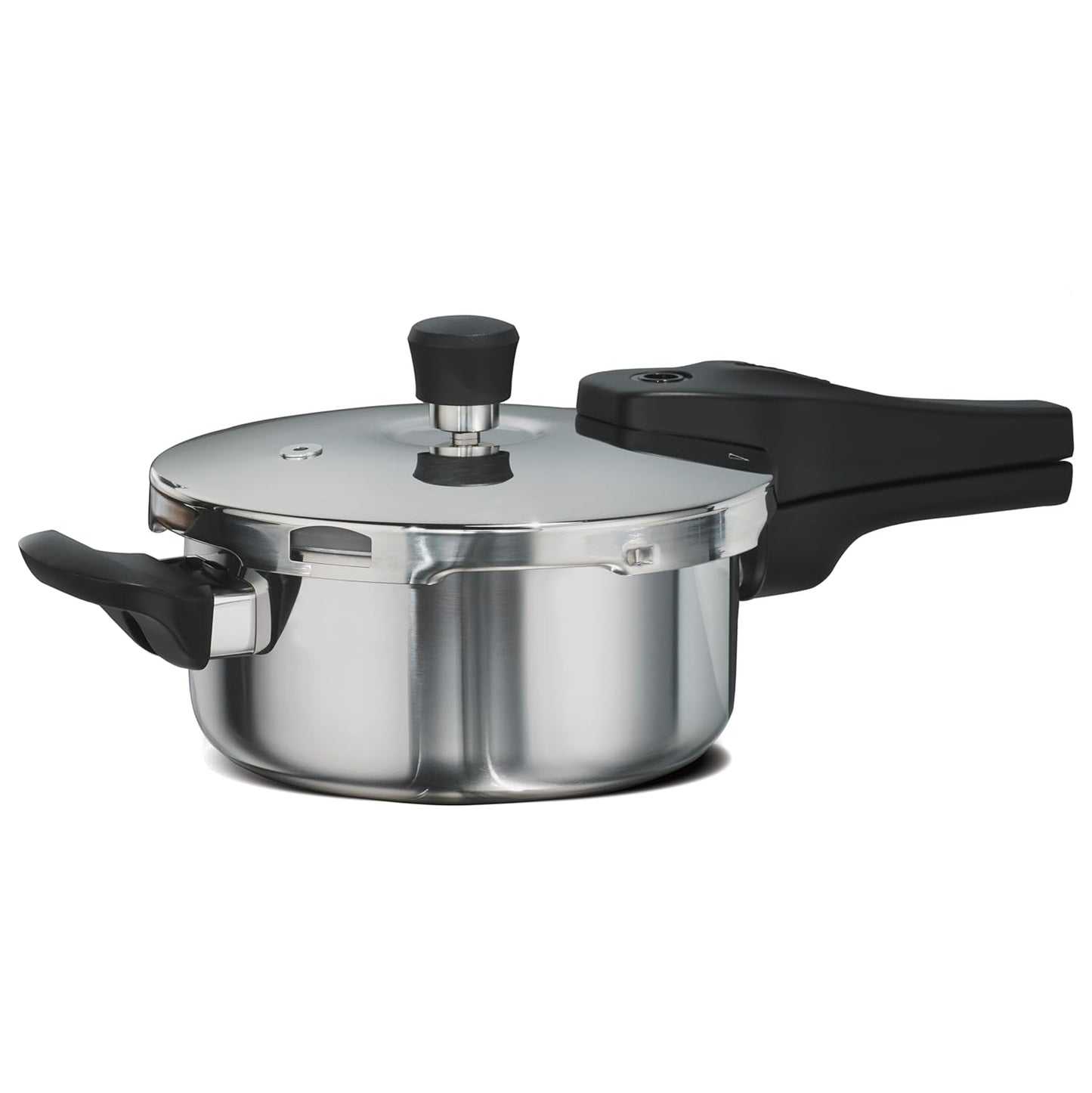 Tramontina Tri-Ply Stainless Steel Pressure Cooker | 2.5 Litre | Food-Grade SS304 |