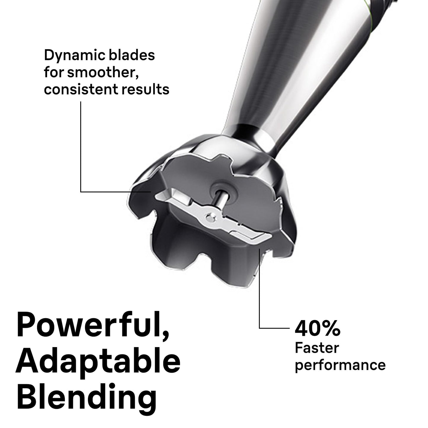 MultiQuick 9 Hand Blender | 1200W | Lightweight | Black