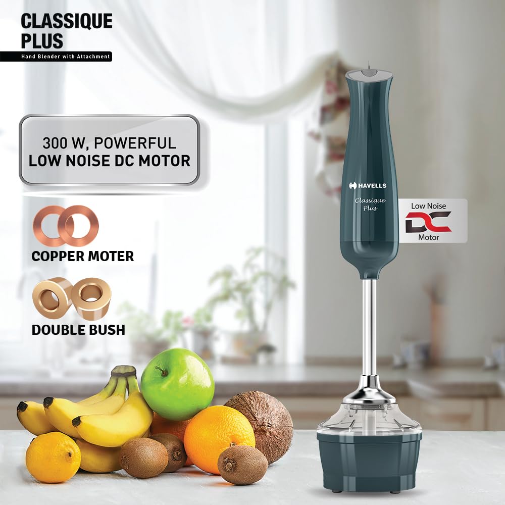 Havells Classique Plus Hand Blender | 300W Powerful Motor |