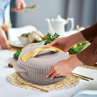 MILTON plastic Oyster 2000 PU Insulated Casserole | Hot & Cold | Easy to Carry |