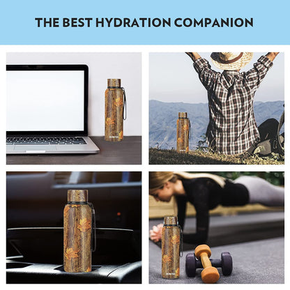 Borosil Hydra Trek Stainless Steel Water Bottle | 700ml | Mapple |