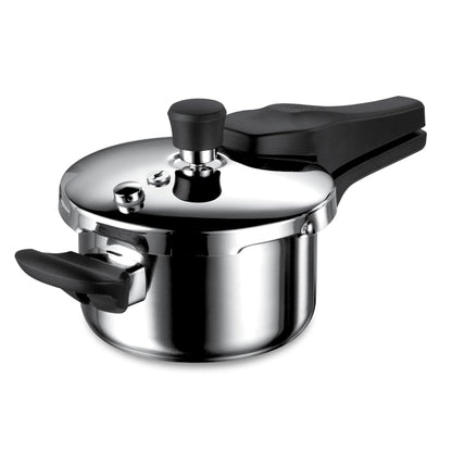 Tramontina Tri-Ply Stainless Steel Pressure Cooker | 1.5 Litre | Food-Grade SS304 |
