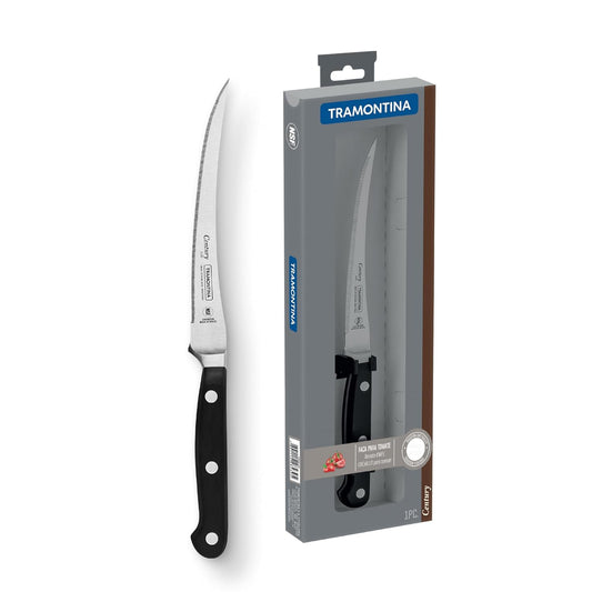 Tramontina Century Stainless Steel Tomato Knife | Polypropylene Handle Reinforced | 25 Years Warranty |