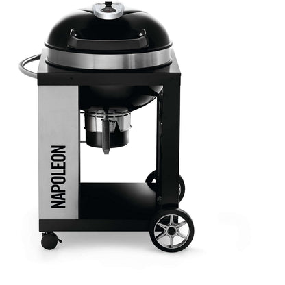 Napoleon Charcoal Grill | Black | 57 cm | Stainless steel
