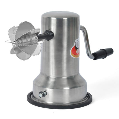 Anjali Sleekmat Coconut Scrapper | Silver Steel |