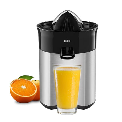 Braun Quick 5 Citrus Juicer | 60 W | Black | Smart Pulp Control |