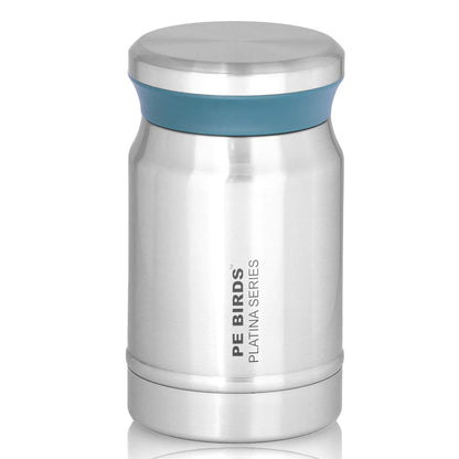 PE Birds Opal Sambar Jar with Unique Carry Bag | 550ml | Detachable Spoon |