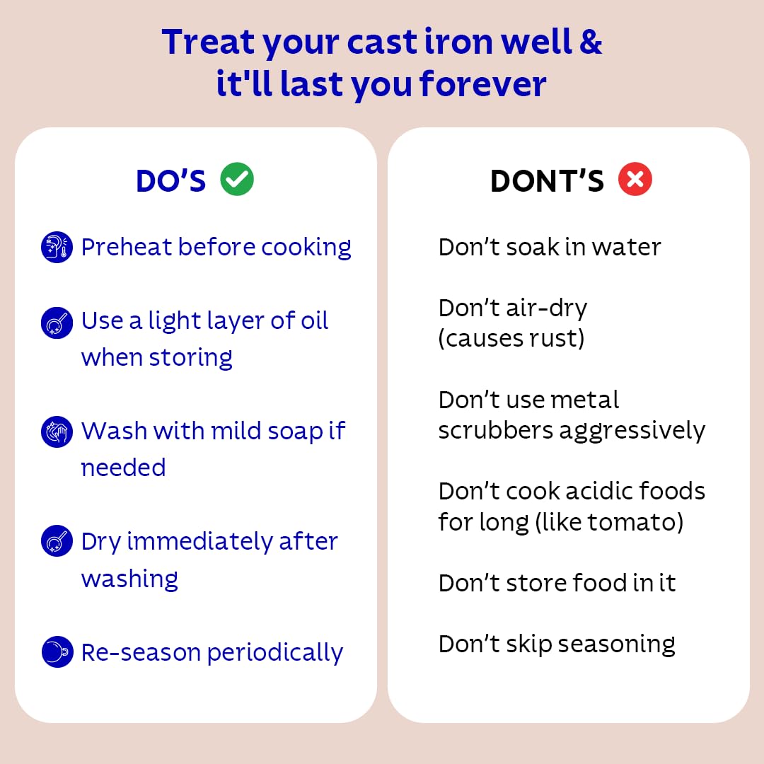 Tramontina Titanex Pre-Seasoned Cast Iron Paniyaram | 12 Pitx | 26 cm | Toughned Glass Lid |
