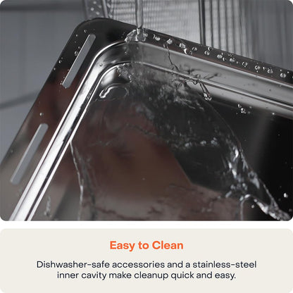 Nutricook Steami 2.0 | Steam + Air Fryer Oven | 11-in-1 Functions | 24 Litre | 1600W