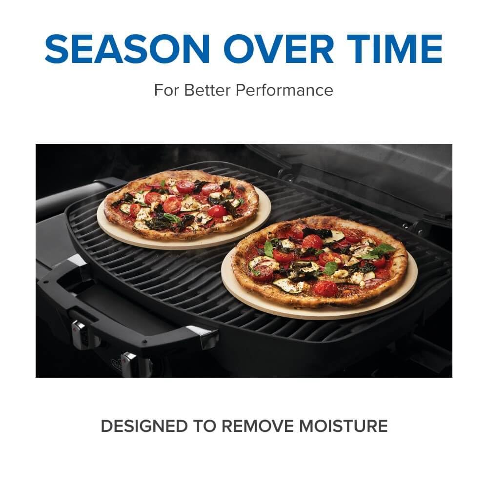 Napoleon Pizza Stone | Grill Plates |10 inches | Personal Sized Pizza/Baking Stone