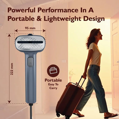 Havells Falcon Handheld Garment Steamer | 1100W | 22g/min | 100ml Tank |