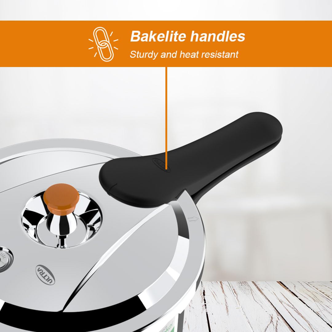 Ultra Pressure Cooker | 3 Litre | 5 Year Warranty | Spillage Control |