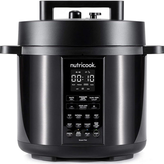 Nutricook | Electric Pressure Cooker | 8 Litre | 1000W | 9 In 1 Instant