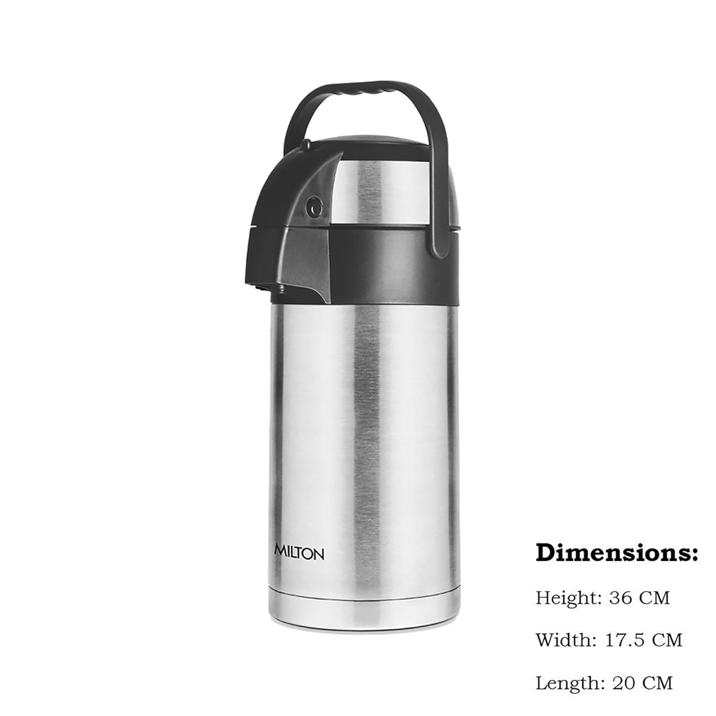 Milton Beverage Dispenser | 2500ml | Silver | Flask |
